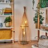 Staby Staande lamp Goud, Zwart, 3-lichts