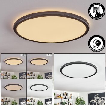 Endrup Plafondlamp LED Zwart, 1-licht