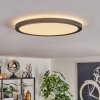 Endrup Plafondlamp LED Zwart, 1-licht