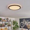 Endrup Plafondlamp LED Zwart, 1-licht