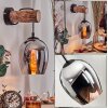 Vevino Wandlamp Natuurlijke kleuren, Zwart, 1-licht