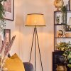 Chellas Staande lamp Beige, Zwart, 1-licht