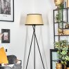 Chellas Staande lamp Beige, Zwart, 1-licht