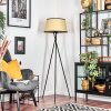 Chellas Staande lamp Beige, Zwart, 1-licht