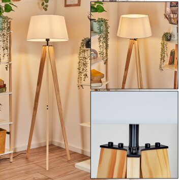 Bassagoda Staande lamp Natuurlijke kleuren, 1-licht