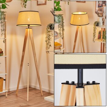 Chellas Staande lamp Natuurlijke kleuren, 1-licht