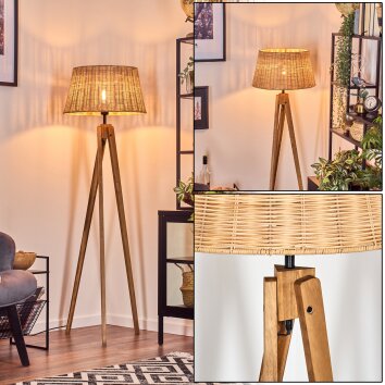 Cavaca Staande lamp Natuurlijke kleuren, 1-licht