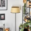 Chellas Staande lamp Beige, Zwart, 1-licht