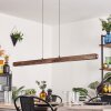 Carbellino Hanglamp LED Donkerbruin, Zwart, 1-licht