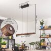 Carbellino Hanglamp LED Donkerbruin, Zwart, 1-licht