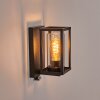 Portalis Wandlamp voor buiten Zwart, 1-licht, Bewegingsmelder