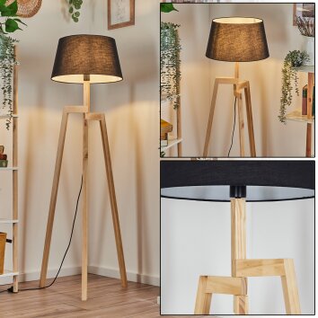 Bassagoda Staande lamp Natuurlijke kleuren, 1-licht