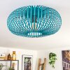 Oravi Plafondlamp Blauw, 1-licht