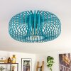 Wemude Plafondlamp Blauw, 1-licht