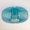 Wemude Plafondlamp Blauw, 1-licht