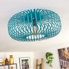 Wemude Plafondlamp Blauw, 1-licht