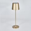 Belece Buiten tafellamp, Tafellamp LED Goud, 1-licht