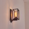 Portalis Wandlamp voor buiten Zwart, Zilver, 1-licht, Bewegingsmelder