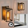 Portalis Wandlamp voor buiten Goud, Zwart, 1-licht