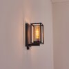 Portalis Wandlamp voor buiten Zwart, 1-licht, Bewegingsmelder