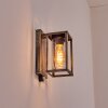 Portalis Wandlamp voor buiten Goud, Zwart, 1-licht, Bewegingsmelder