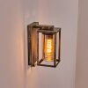 Portalis Wandlamp voor buiten Goud, Zwart, 1-licht, Bewegingsmelder