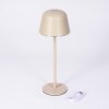 Asen Buiten tafellamp, Tafellamp LED Beige, 1-licht