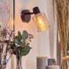 Aggebo Wandlamp, Wandspot Zwart, 1-licht