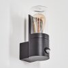 Morbak Wandlamp voor buiten Zwart, 1-licht