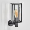 Monfanim Wandlamp voor buiten Zwart, 1-licht