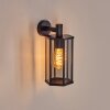 Monfanim Wandlamp voor buiten Zwart, 1-licht