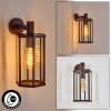 Monfanim Wandlamp voor buiten Roest, 1-licht