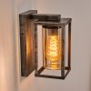 Portalis Wandlamp voor buiten Zwart, Zilver, 1-licht