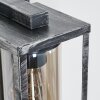 Portalis Wandlamp voor buiten Zwart, Zilver, 1-licht