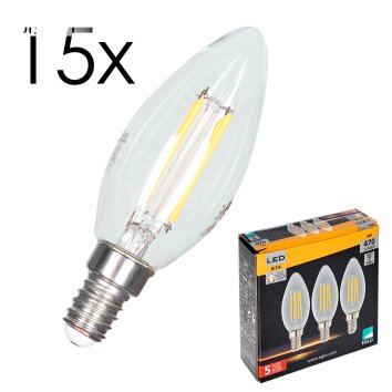 E14 LED 4 Watt warm wit 470 Lumen