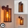 Monfanim Wandlamp voor buiten Roest, 1-licht