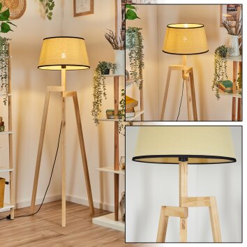 Chellas Staande lamp Natuurlijke kleuren, 1-licht