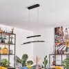 Casalino Hanglamp LED Zwart, Transparant, Helder, 1-licht