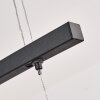 Casalino Hanglamp LED Zwart, Transparant, Helder, 1-licht