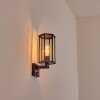 Monfanim Wandlamp voor buiten Zwart, 1-licht