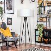 Flemming Staande lamp Zwart, 1-licht