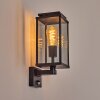 Cadafaes Wandlamp voor buiten Zwart, 1-licht, Bewegingsmelder