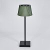 Longchamps Buiten tafellamp, Tafellamp LED Bruin, Groen, 1-licht