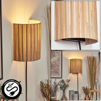 Viadores Licht omhoog & omlaag, Wandlamp Zwart, 1-licht