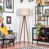 Flemming Staande lamp Donkerbruin, 1-licht