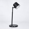 Krumstorp Tafellamp, Wandlamp, Leeslamp LED Zwart, 1-licht