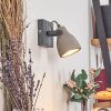 Lomma Wandlamp, Muurspot Staal geborsteld, 1-licht