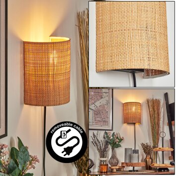 Labrujo Licht omhoog & omlaag, Wandlamp Zwart, 1-licht