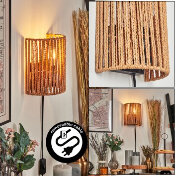 Colmeal Licht omhoog & omlaag, Wandlamp Zwart, 1-licht