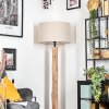 Flemming Staande lamp Natuurlijke kleuren, Zwart, 1-licht